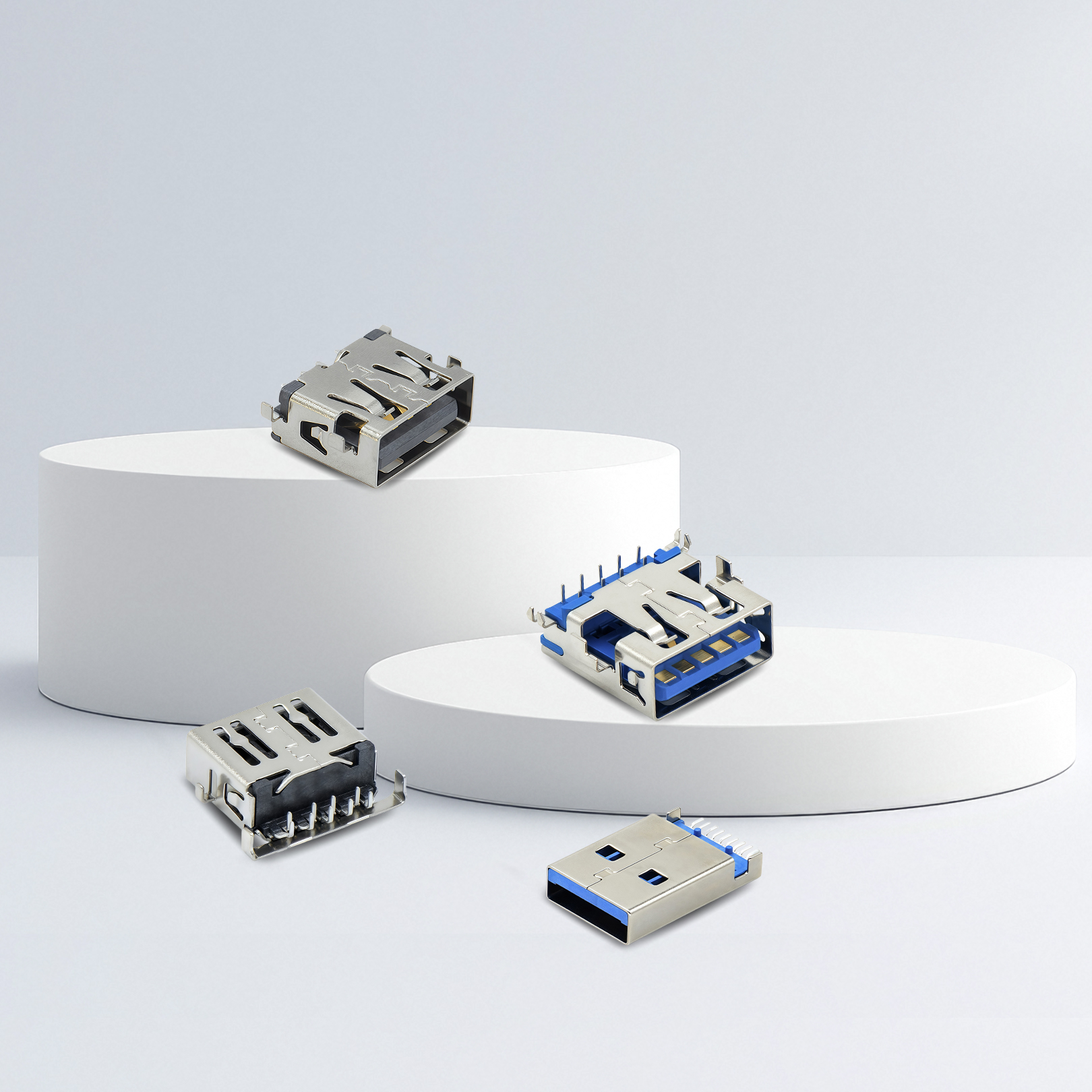 A-B Type USB 沉板式